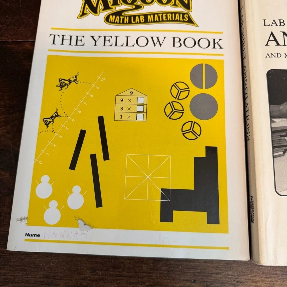 Miquon Math Lab Materials: The Yellow Book & Annotations‎ for Teacher
